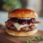 Juicy Bacon Blackberry Cheesecake Burger The Ultimate Flavor Fusion - Featured Image