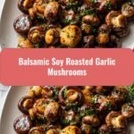 Irresistible Balsamic Soy Roasted Garlic Mushrooms Recipe to Elevate Your Meal
