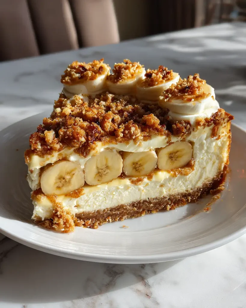 Decadent Banana Pudding Crunch Cheesecake Recipe to Satisfy Your Sweet Tooth - Featured Image