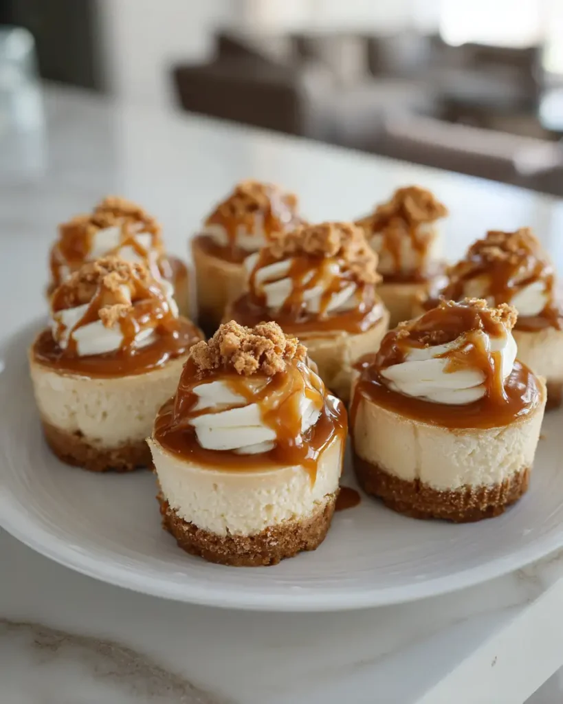 Irresistible Biscoff Caramel Cheesecake Bites You Need to Try - Featured Image