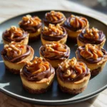 Irresistible Caramel Apple Chocolate Cheesecake Bites That Will Sweeten Your Day - Featured Image