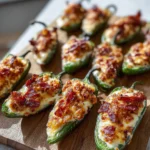 Spicy Delight: Cheese and Chorizo Stuffed Jalapeños Recipe - Featured Image