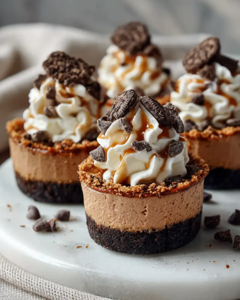 Decadent Chocolate Biscoff Cheesecake Cups You Can't Resist - Featured Image