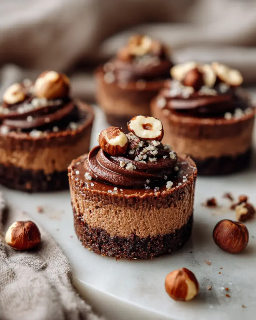 Decadent Chocolate Hazelnut Cheesecake Bites That Will Melt Your Heart - Featured Image