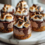 Irresistible Chocolate Marshmallow Cheesecake Bites You Must Try - Featured Image