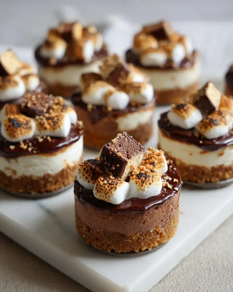 Irresistible Chocolate S'mores Cheesecake Bites That Will Sweeten Your Day - Featured Image