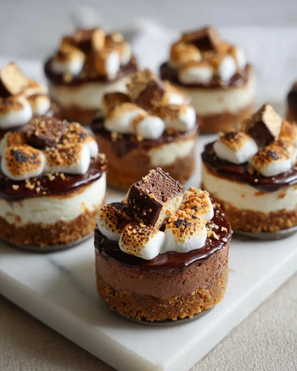 Irresistible Chocolate S'mores Cheesecake Bites That Will Sweeten Your Day - Featured Image