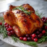Juicy Cranberry Maple Roast Chicken Your New Holiday Favorite - Featured Image