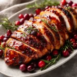 Juicy Cranberry Orange Turkey Breast Perfect for Your Holiday Feast - Featured Image