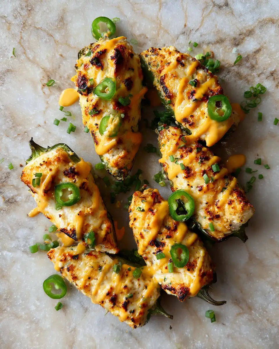 Ingredients for Irresistible Creamy Jalapeño Popper Chicken Bombs with Cheddar Drizzle