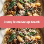 Deliciously Dreamy Creamy Tuscan Sausage Gnocchi Recipe