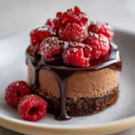 Decadent Dark Chocolate Raspberry Cheesecake Bliss - Featured Image
