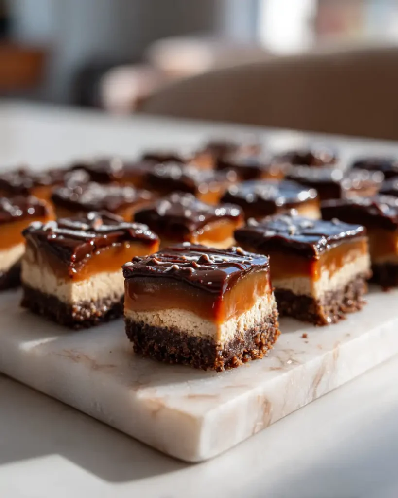 Decadent Easy 5-Ingredient Chocolate Caramel Cheesecake Bites to Satisfy Your Sweet Tooth - Featured Image