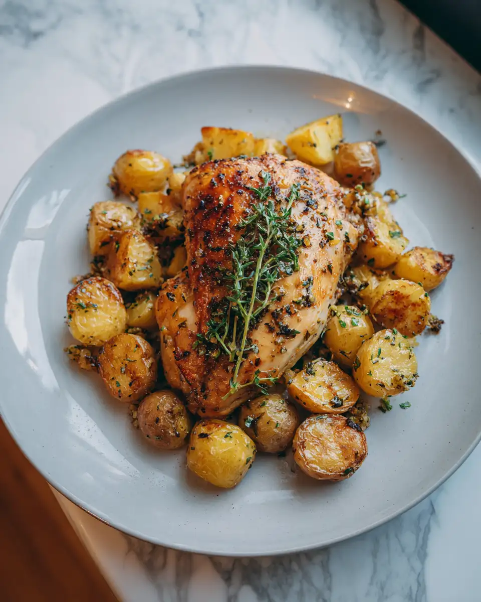 Final dish - Delicious French Chicken and Potatoes Recipe You Must Try