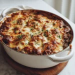 Deliciously Savory French Onion Beef Casserole Your Family Will Love - Featured Image