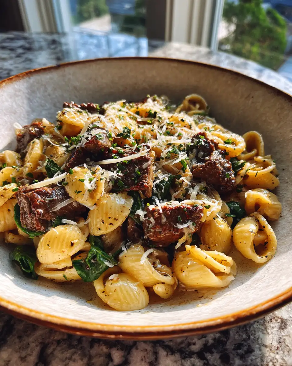 Irresistible Garlic Butter Beef Pasta Recipe You Need to Try - Featured Image