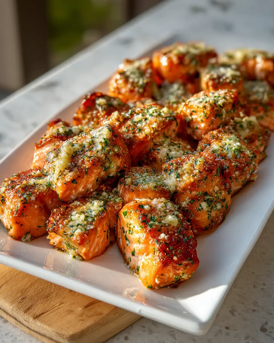 Irresistible Garlic Butter Salmon Bites That Will Melt in Your Mouth - Featured Image