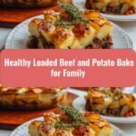 Delicious and Nutritious Family Favorite Healthy Loaded Beef and Potato Bake