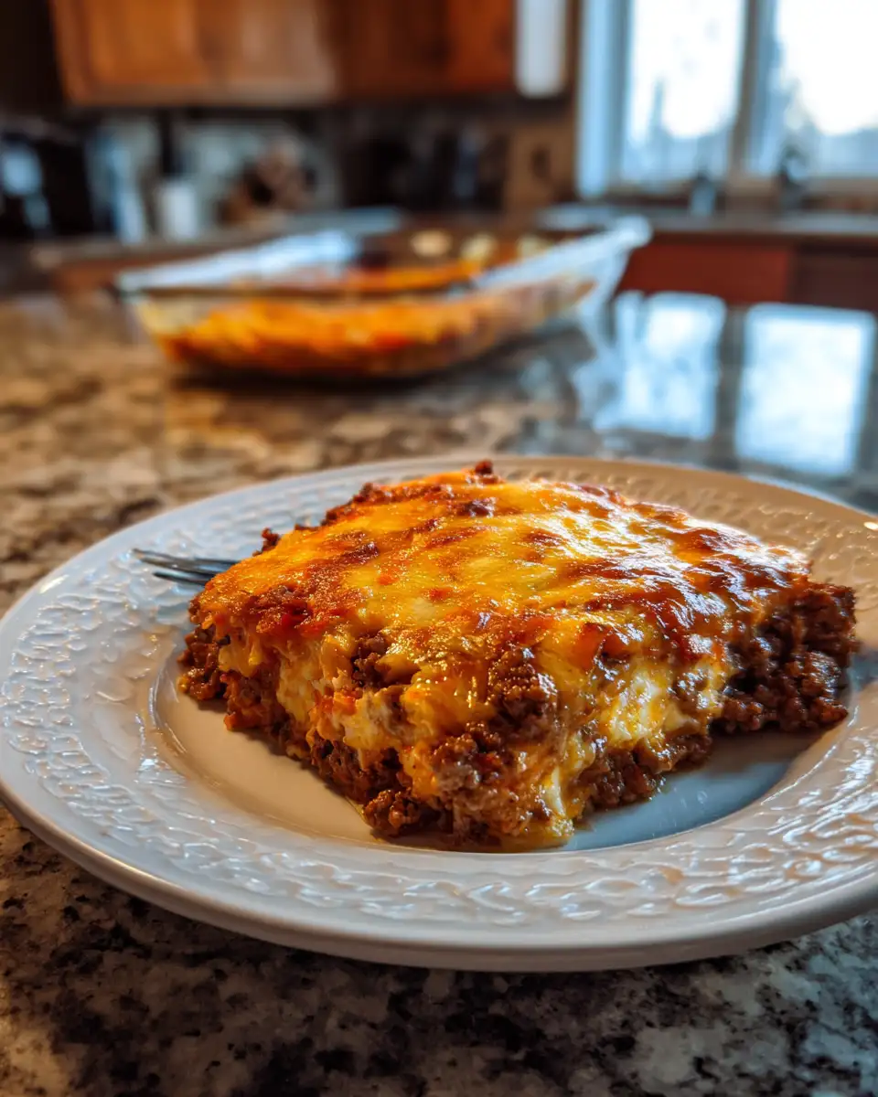 Deliciously Easy Keto Mexican Ground Beef Casserole Your Taste Buds Will Love - Featured Image