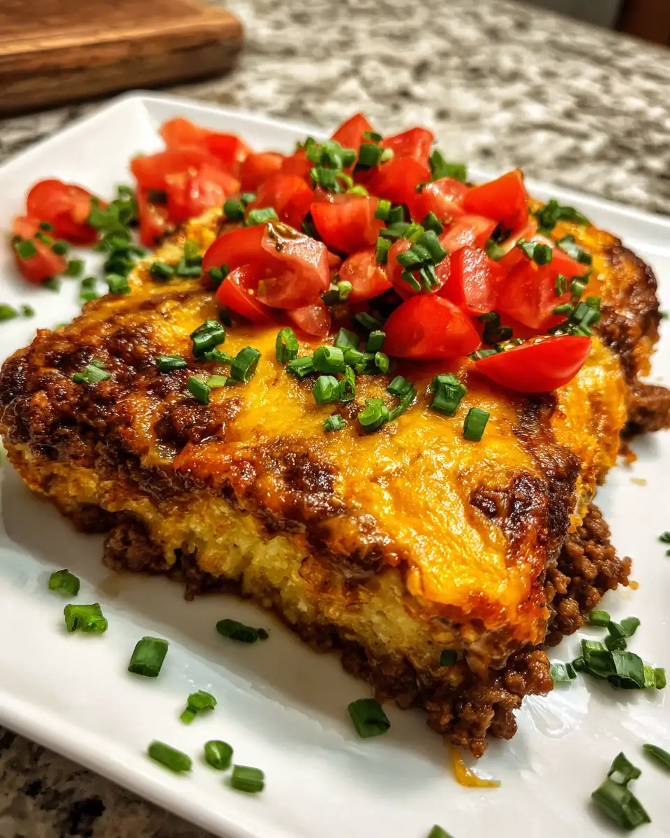 Final dish - Deliciously Easy Keto Mexican Ground Beef Casserole Your Taste Buds Will Love