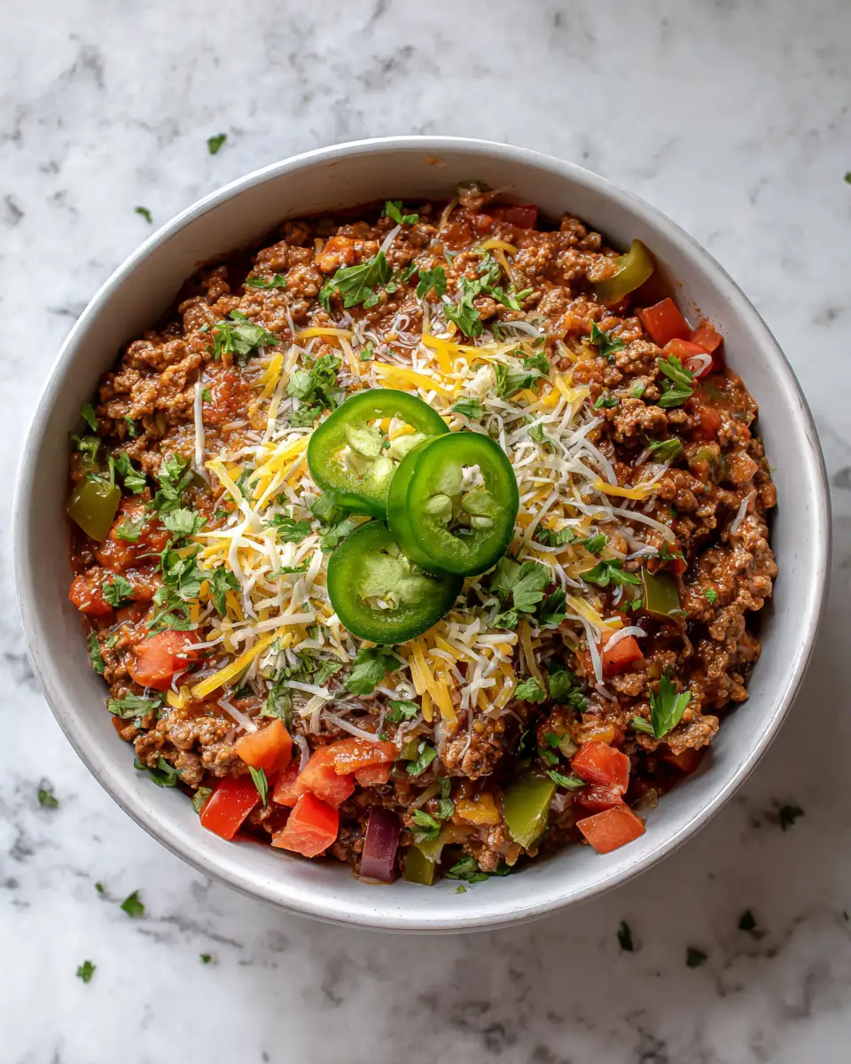 Ingredients for Deliciously Easy Keto Mexican Ground Beef Casserole Your Taste Buds Will Love
