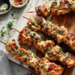 Irresistible Lover Garlic Parmesan Chicken Skewers to Satisfy Your Cravings - Featured Image
