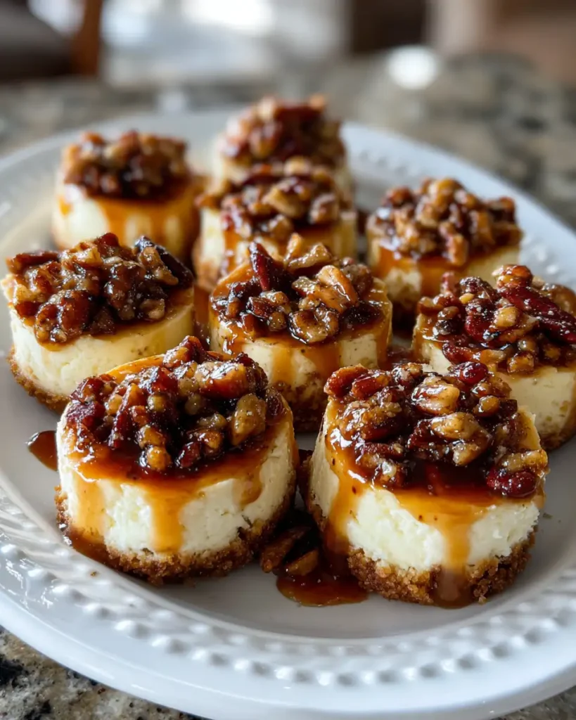 Irresistible Maple Pecan Cheesecake Bites to Satisfy Your Sweet Tooth - Featured Image