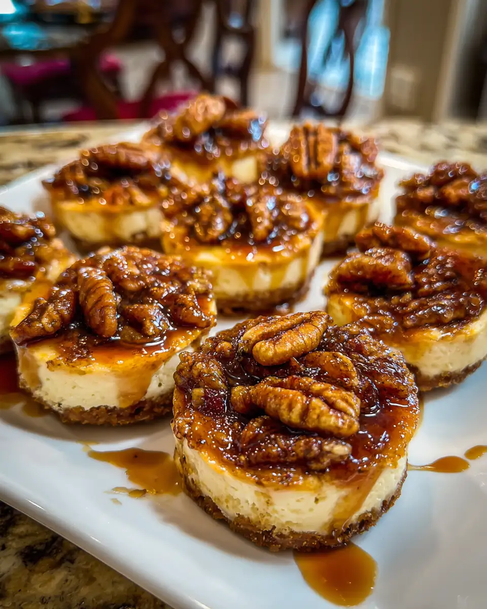 Final dish - Irresistible Maple Pecan Cheesecake Bites to Satisfy Your Sweet Tooth
