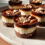 Irresistible No-Bake Chocolate Caramel Cheesecake Bites to Satisfy Your Sweet Tooth - Featured Image