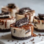 Irresistible No-Bake Oreo Caramel Cheesecake Bites Perfectly Sweet and Creamy - Featured Image