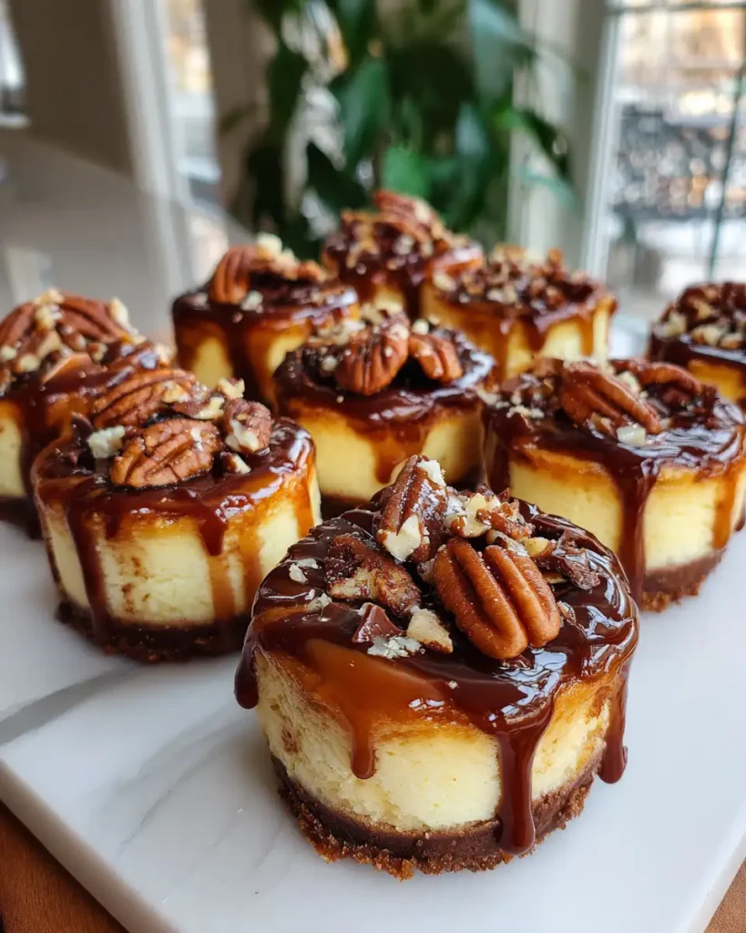 Irresistible Nutella Caramel Cheesecake Bites to Satisfy Your Sweet Tooth - Featured Image