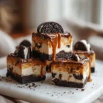 Irresistible Oreo Caramel Cheesecake Bars You Need to Try - Featured Image