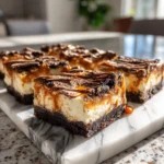 Irresistible Oreo Caramel Cheesecake Bars You Need to Try - Featured Image
