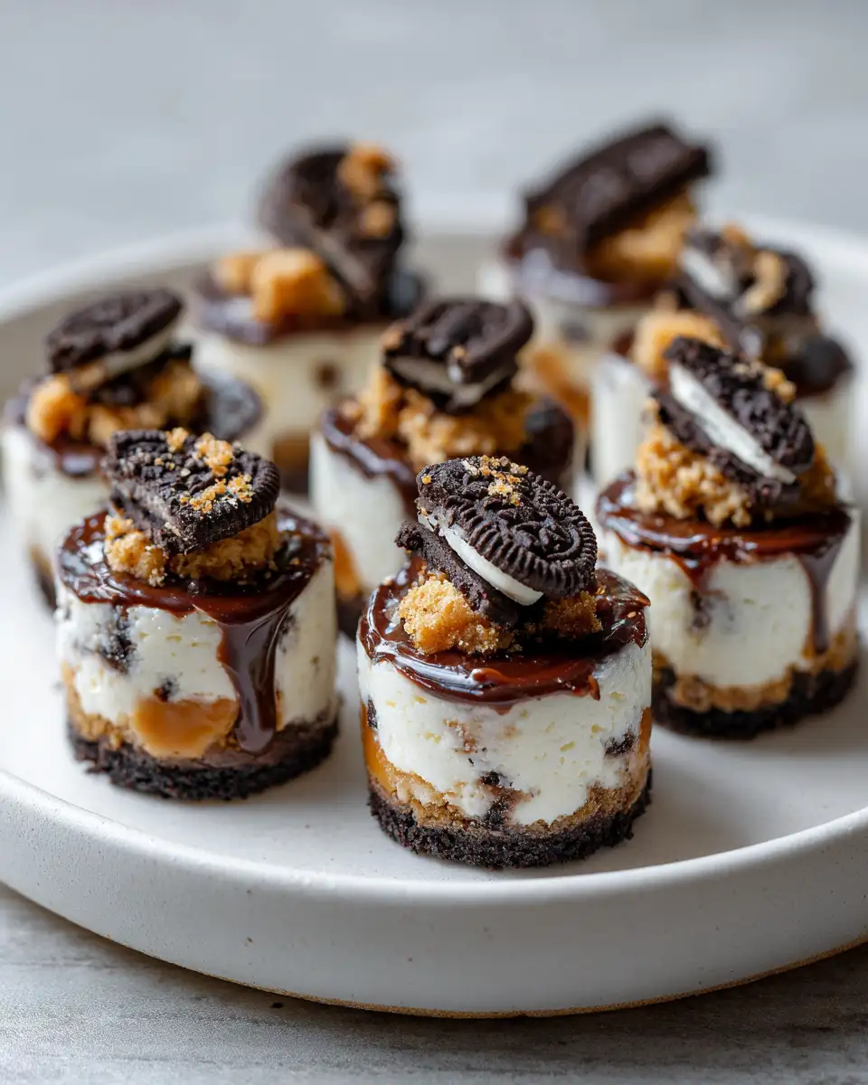 Irresistible Oreo Chocolate Caramel Cheesecake Bites to Satisfy Your Sweet Tooth - Featured Image