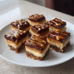 Irresistible Peanut Butter Chocolate Caramel Cheesecake Bites to Satisfy Your Sweet Tooth - Featured Image