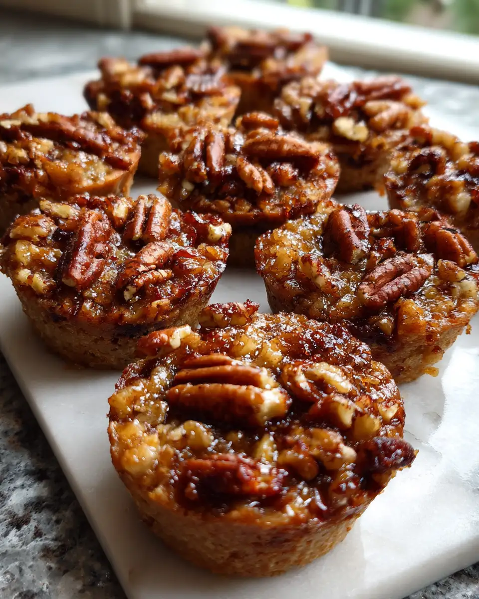 Final dish - Irresistible Pecan Pie Brownie Bites That Will Sweeten Your Day
