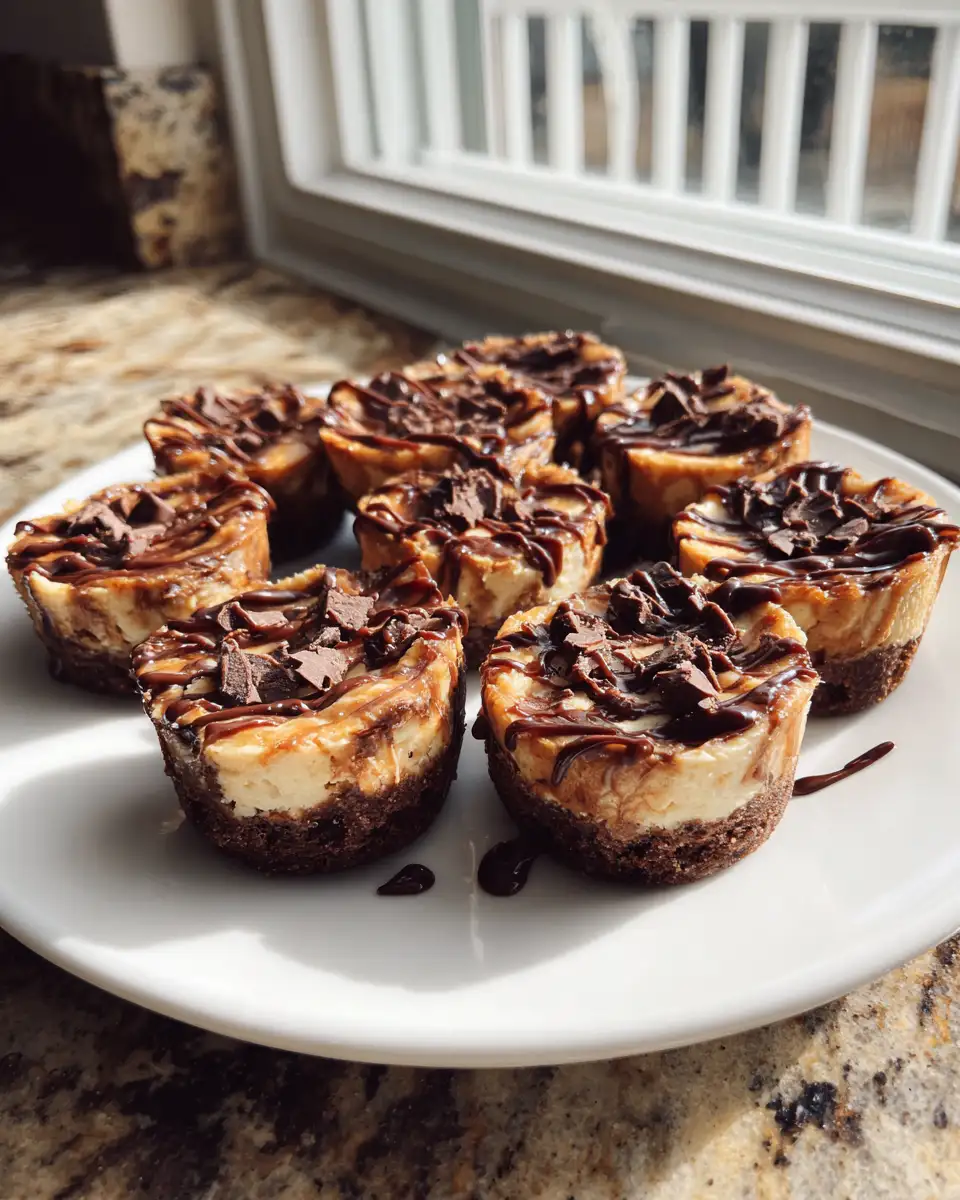 Irresistible Reese's Chocolate Cheesecake Bites The Perfect Sweet Snack - Featured Image