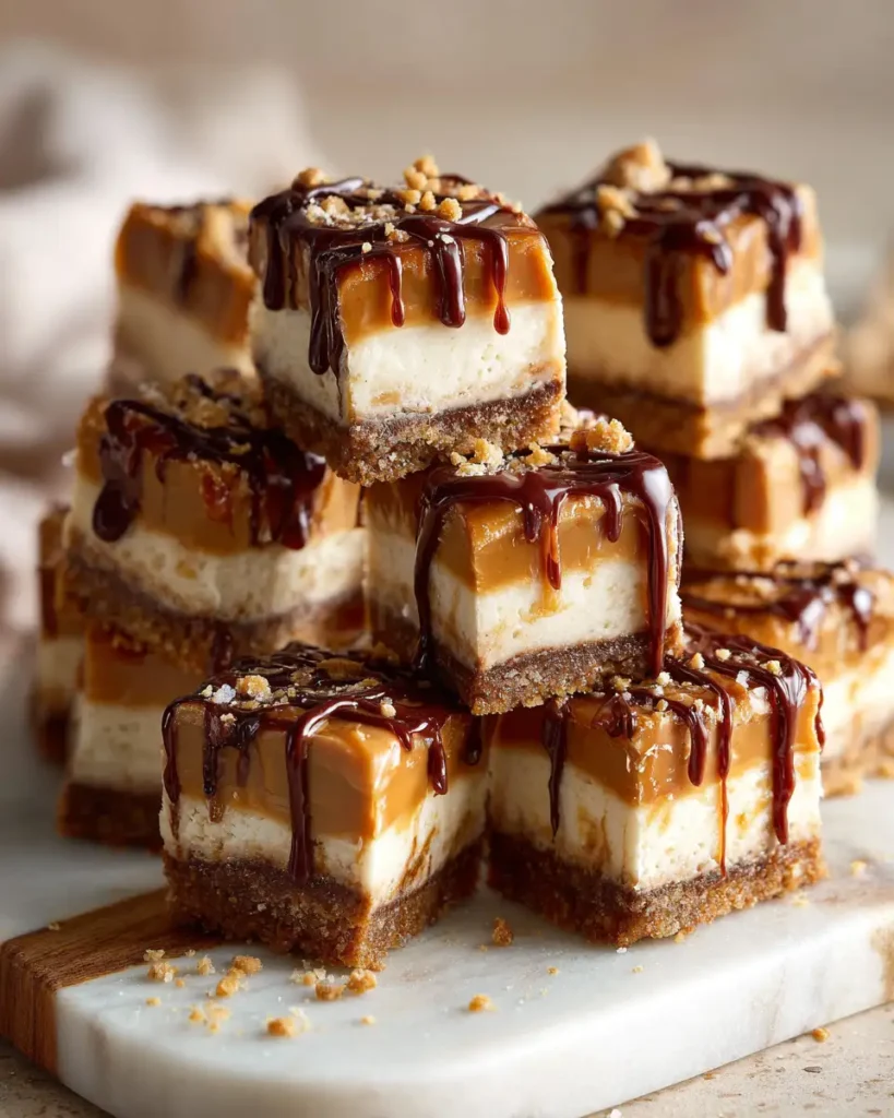 Irresistible Snickers Caramel Cheesecake Bites That Will Satisfy Your Sweet Tooth - Featured Image
