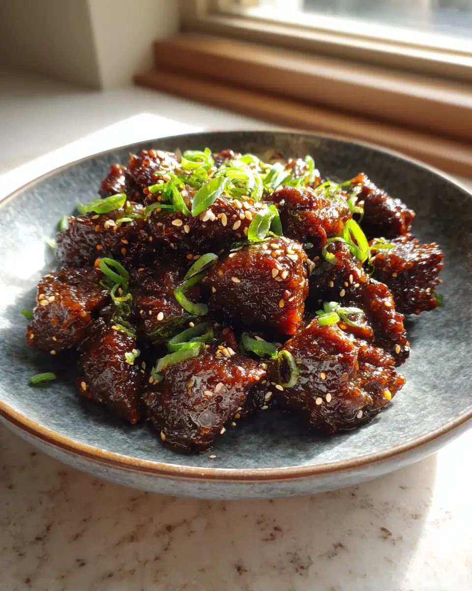 Irresistible Sticky Korean Beef Bites That Will Make Your Taste Buds Dance - Featured Image