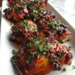 Irresistible Sticky Spicy BBQ Chicken Thighs Recipe to Satisfy Your Cravings - Featured Image