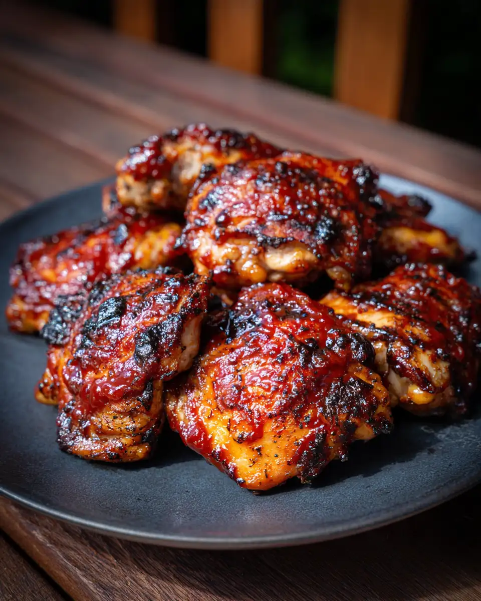 Ingredients for Irresistible Sticky Spicy BBQ Chicken Thighs Recipe to Satisfy Your Cravings