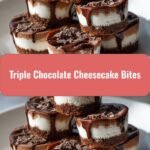 Irresistible Triple Chocolate Cheesecake Bites That Will Satisfy Every Sweet Tooth