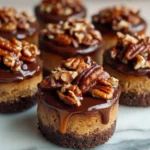 Irresistible Turtle Chocolate Caramel Cheesecake Bites That Will Melt Your Heart - Featured Image