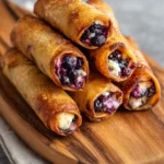 Delicious Blueberry Cream Cheese Egg Rolls Ready in Just 30 Minutes - Featured Image