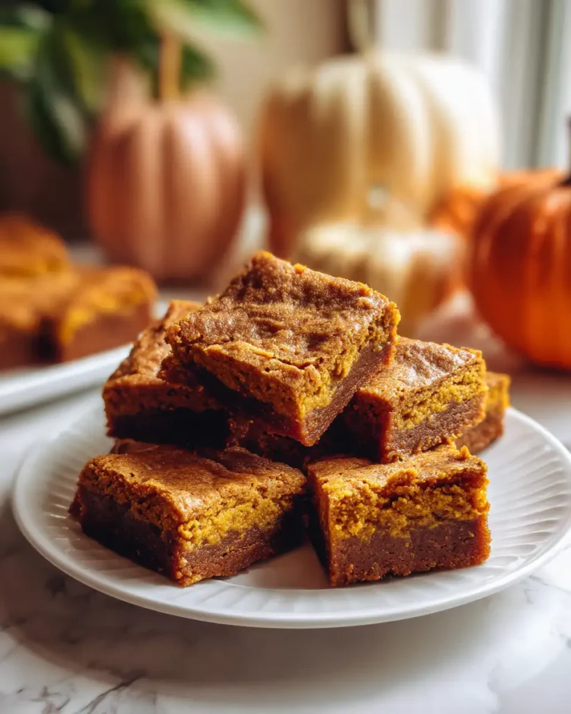 Irresistible Brown Butter Pumpkin Blondies to Satisfy Your Fall Cravings - Featured Image