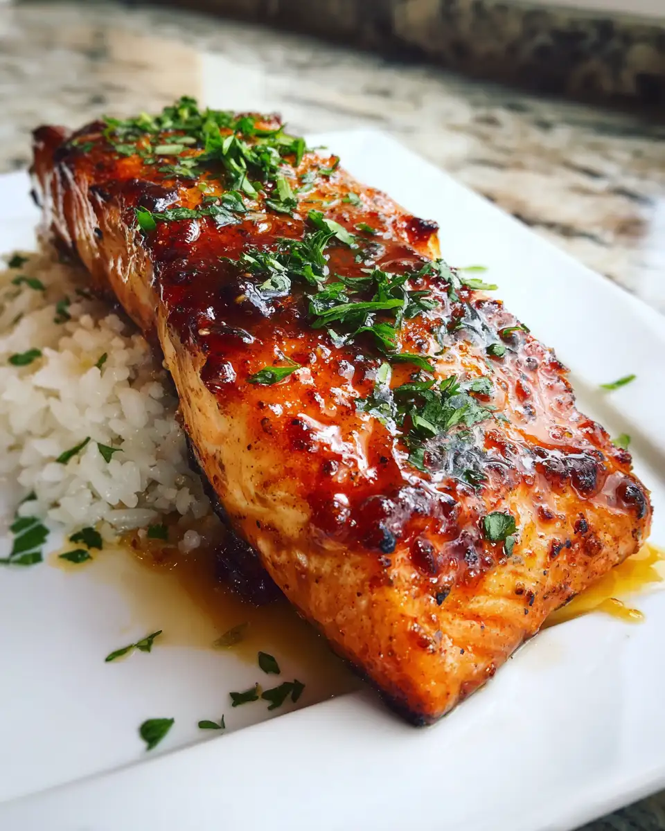 Final dish - Irresistible Cajun Honey Butter Salmon Recipe to Satisfy Your Cravings
