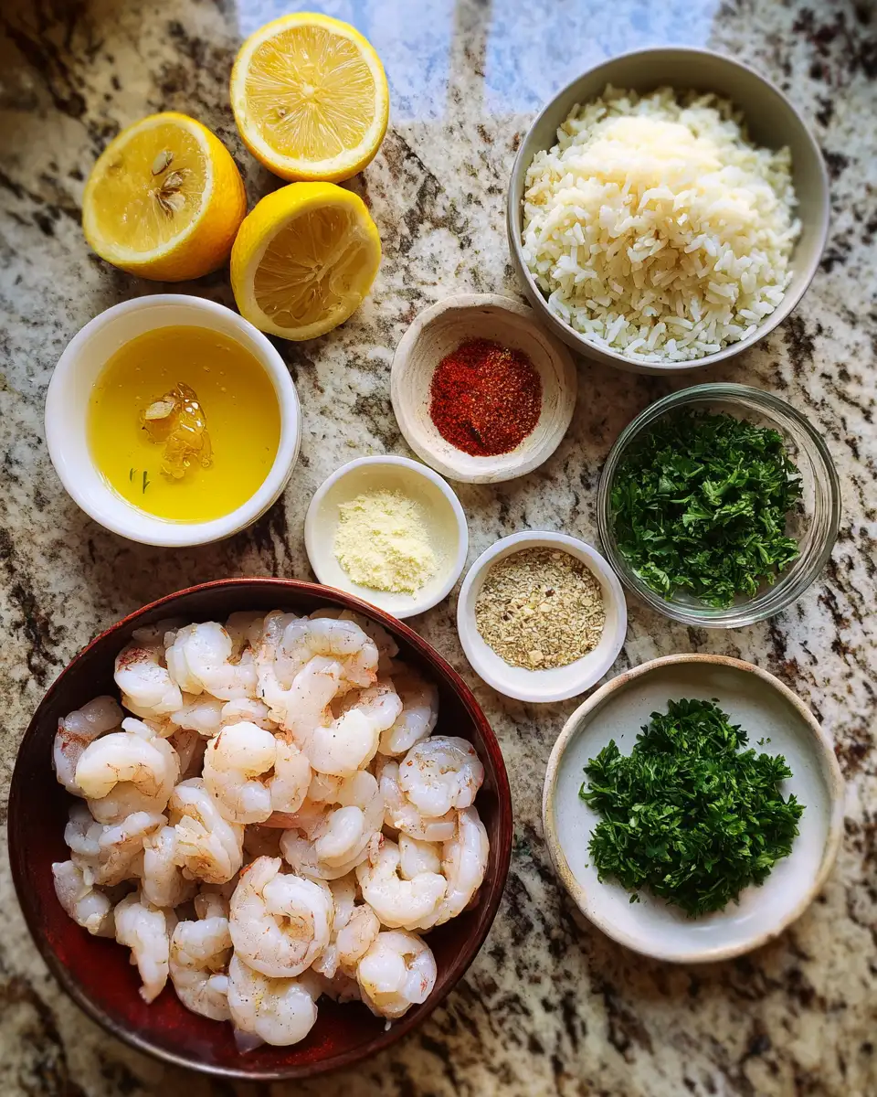 Ingredients for Irresistible Cajun Honey Butter Shrimp Bowls You Need to Try