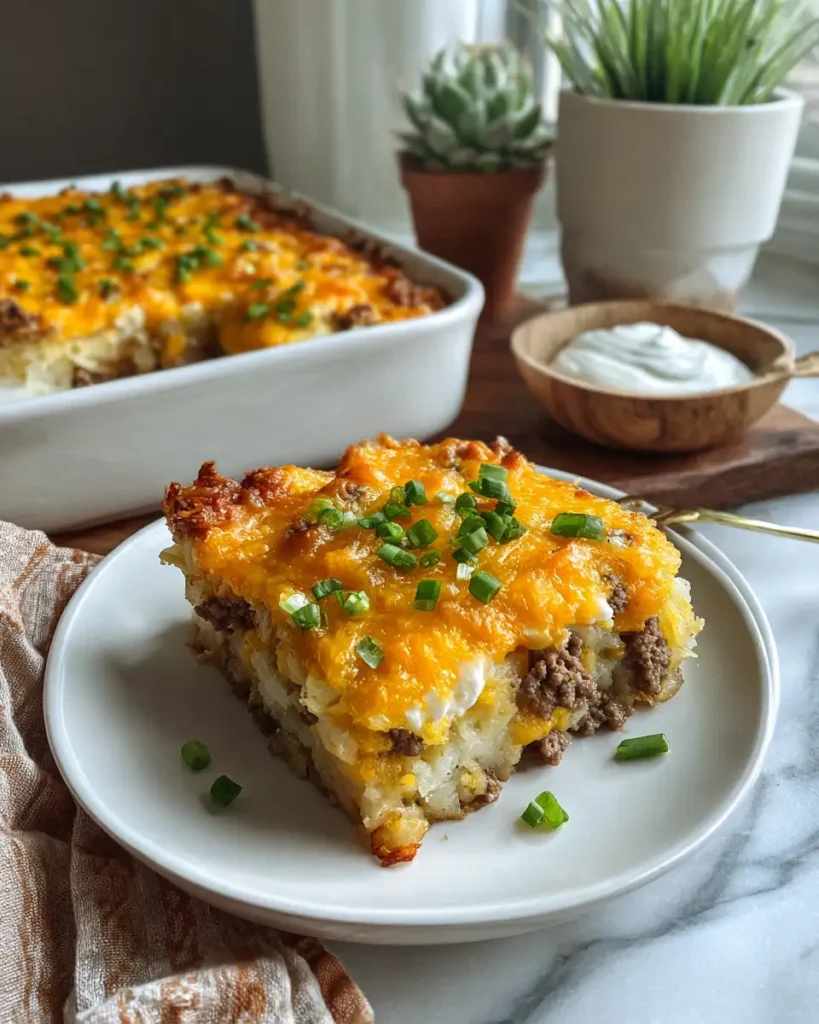 Ultimate Cheeseburger Potato Casserole Recipe for a Comfort Food Feast - Featured Image