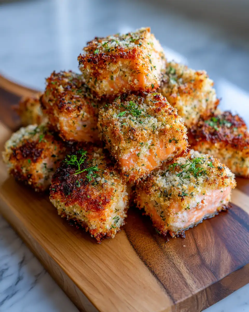 Irresistible Crispy Parmesan Salmon Bites That Will Make Your Taste Buds Dance - Featured Image