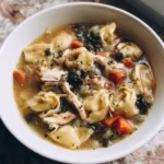Hearty and Cozy Crockpot Chicken Tortellini Soup Recipe to Warm Your Soul - Featured Image